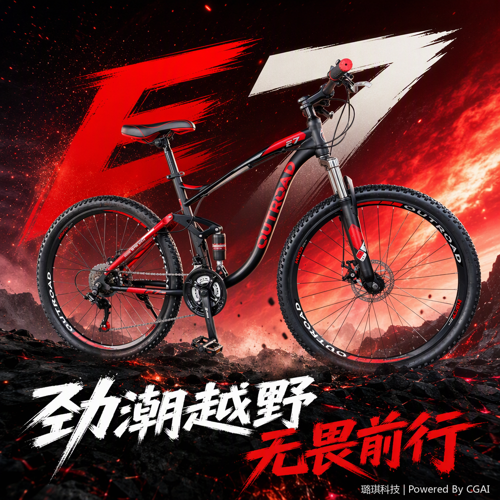 Mountain bike riding equipment is professional, durable, multi-functional and an essential accessory for outdoor sports Specification image