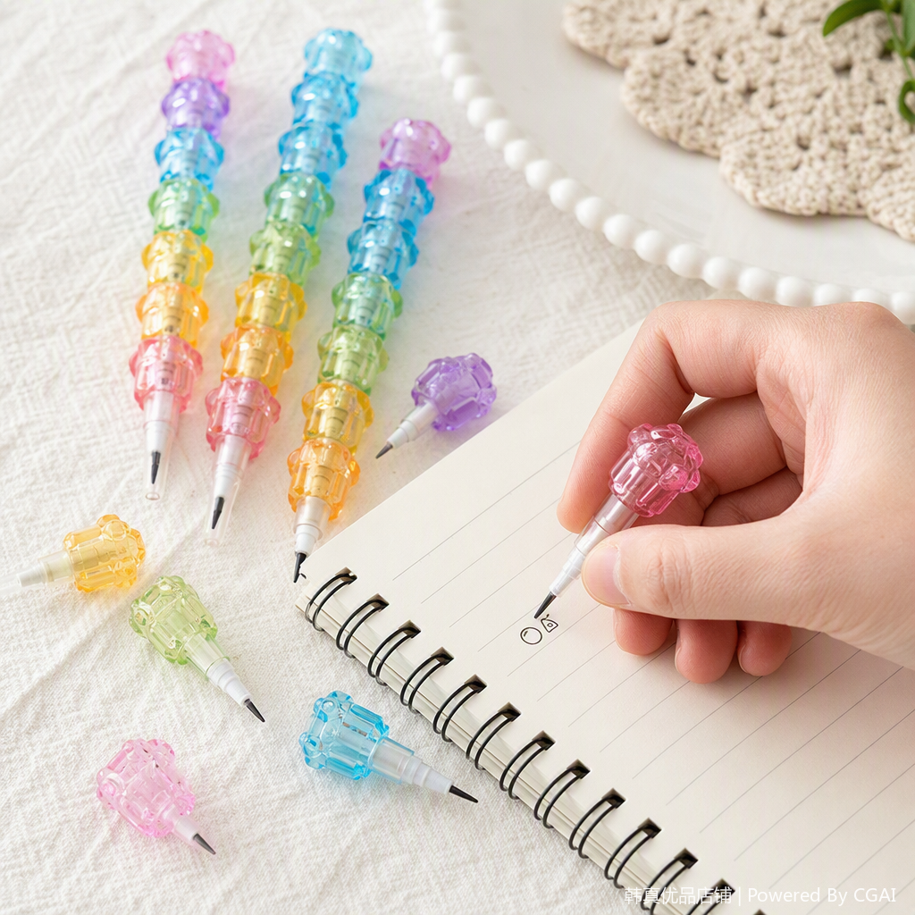 Colorful Creative Activity Pencil Student Drawing and Writing Practice Pencil Stationery set