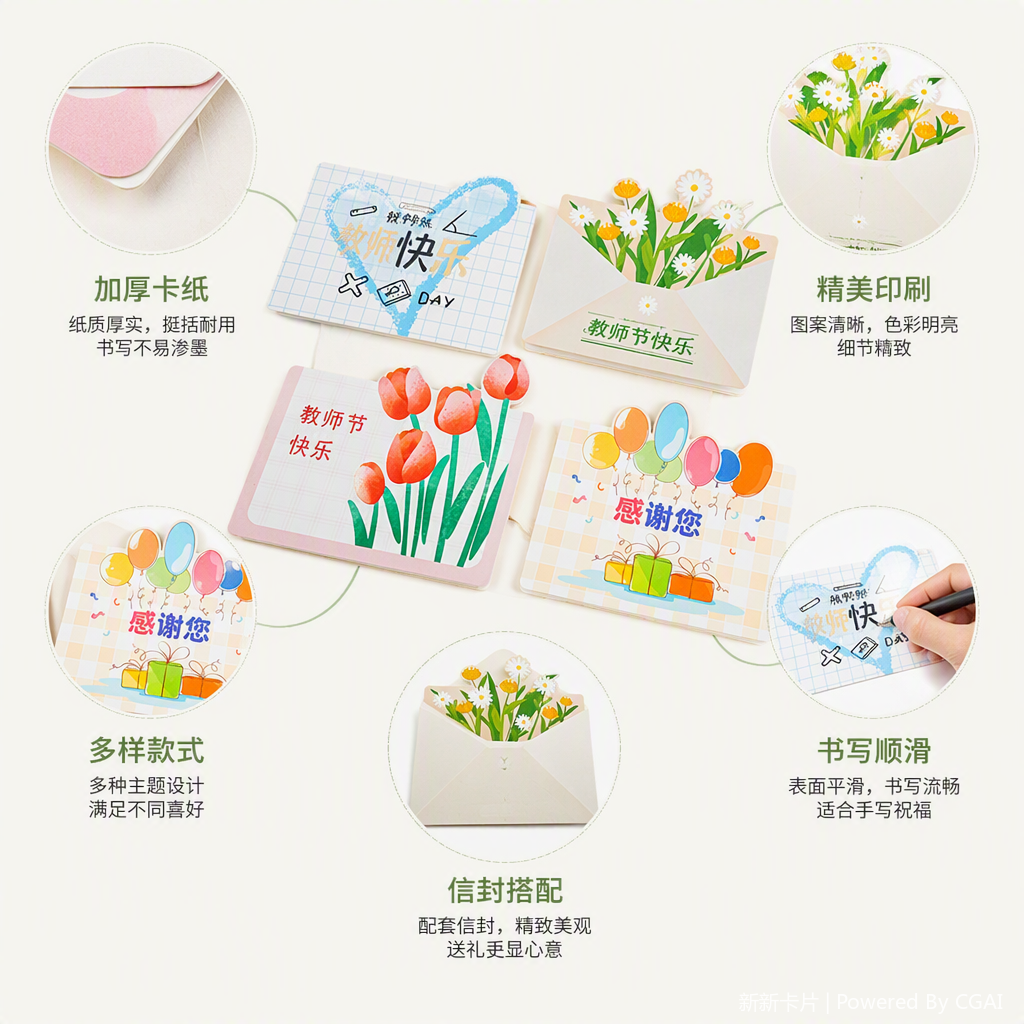 High-end business greeting cards, office cultural administrative supplies, conference invitation cards, customized etiquette paper, decorative supplies Specification image