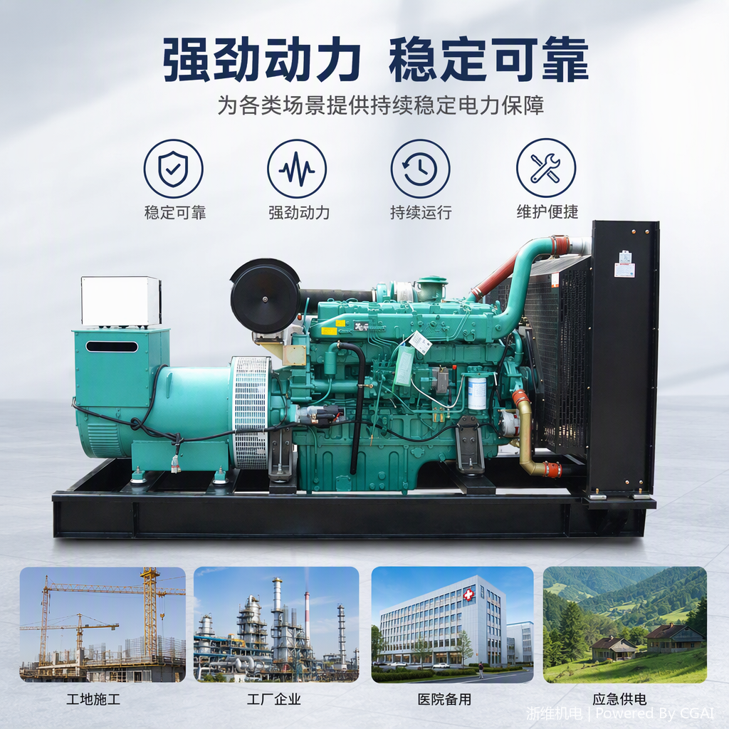 High-efficiency solar power generation set, electrical equipment, portable backup emergency power generation set, silent static power supply Item Picture