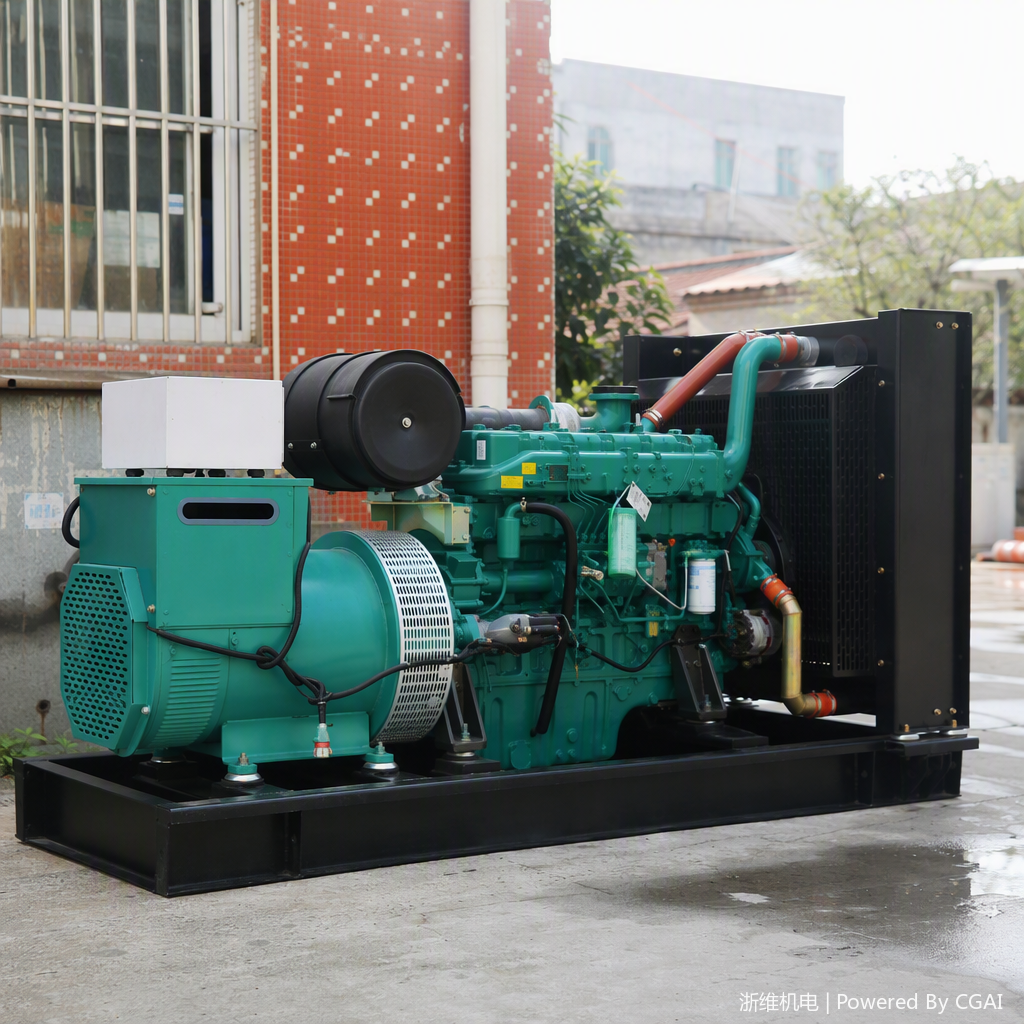 High-efficiency solar power generation set, electrical equipment, portable backup emergency power generation set, silent static power supply Application Scenario