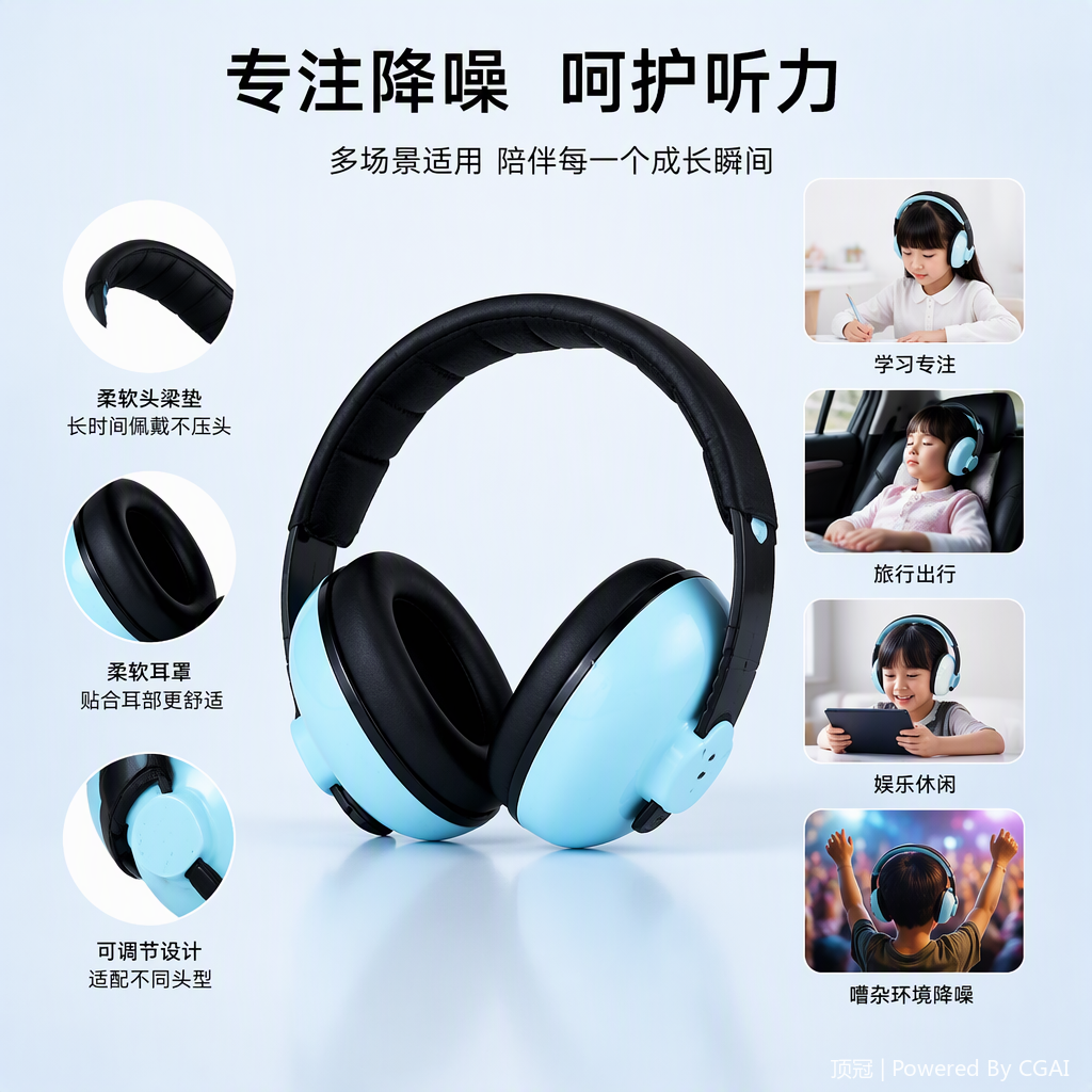 蓝牙耳机实物图