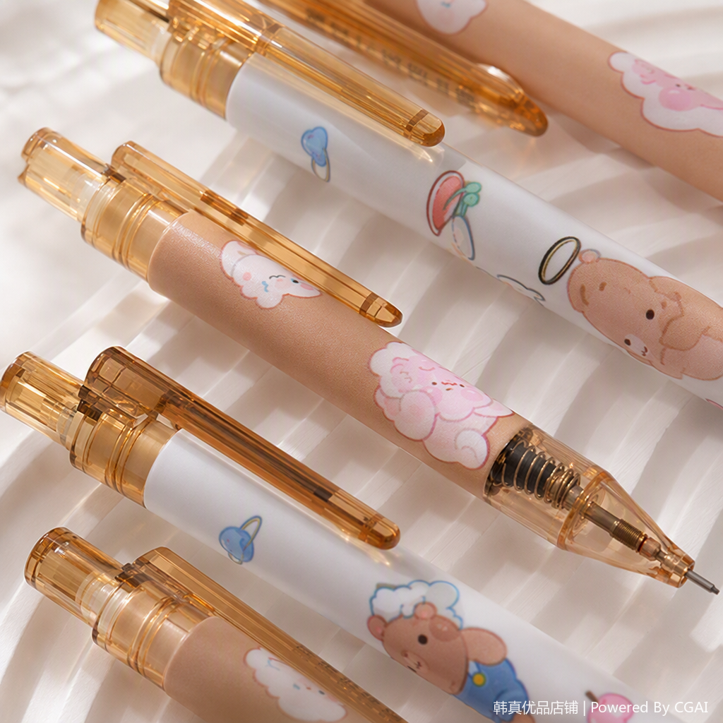 Colorful gel pens, office writing tools, student business stationery, fine pen refills, portable pens for students Item Picture