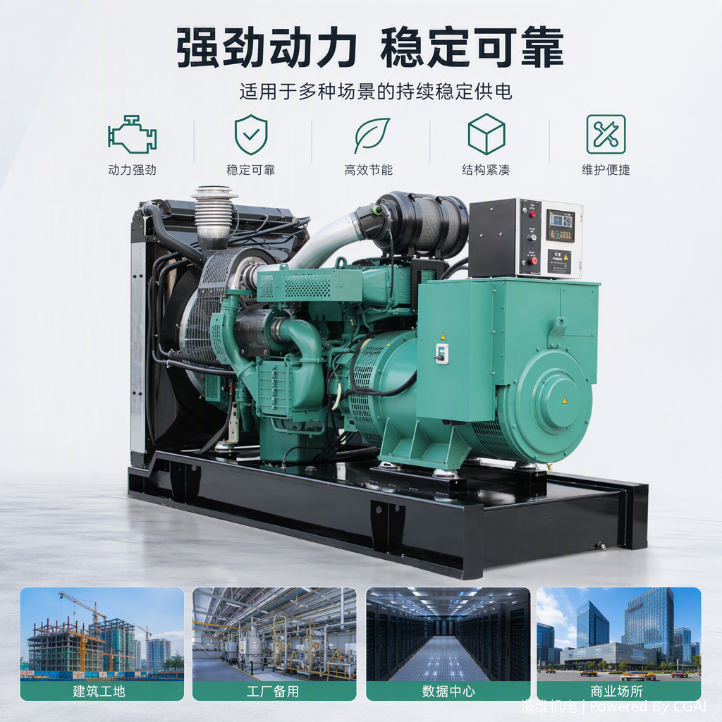 High-efficiency wind turbine generators, industrial power generation equipment, are energy-saving, environmentally friendly and operate stably
