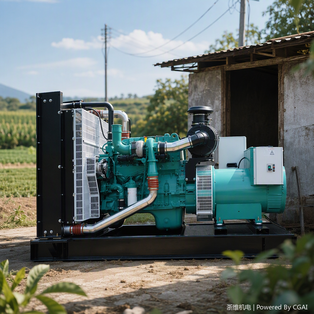 High-efficiency solar power generation sets, electrical equipment, portable power generation sets, outdoor emergency backup power systems Application Scenario