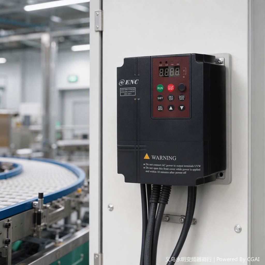 Convertidor de frecuencia estándar industrial de alto rendimiento regulador de velocidad multifuncional aplicable a una amplia gama de accesorios de actualización de equipos eléctricos Item Picture