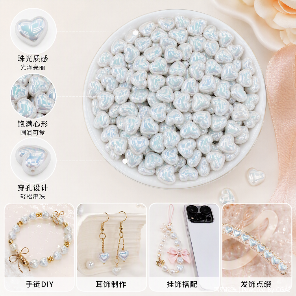 Colorful scattered and beaded handmade jewelry accessories, DIY materials, bracelet and necklace making accessories, free shipping details Picture