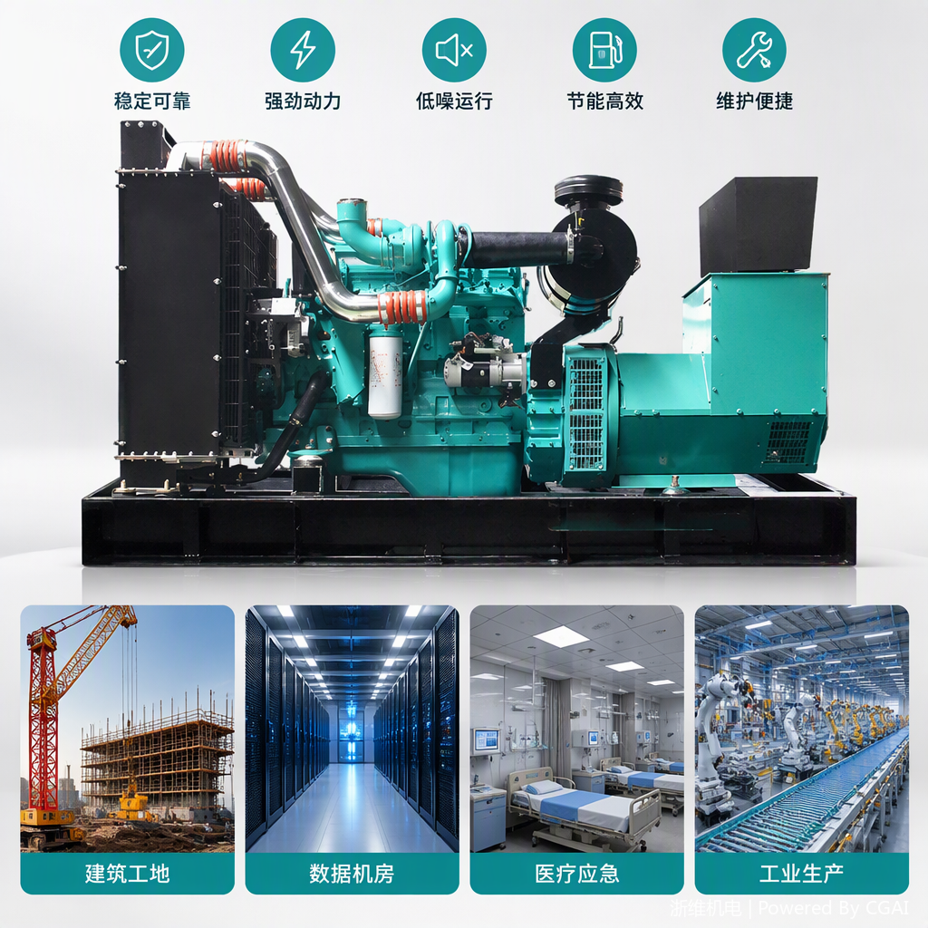 Electrical and electronic generator sets, coal-fired power equipment, and large-scale industrial generator sets operate efficiently and stably Item Picture