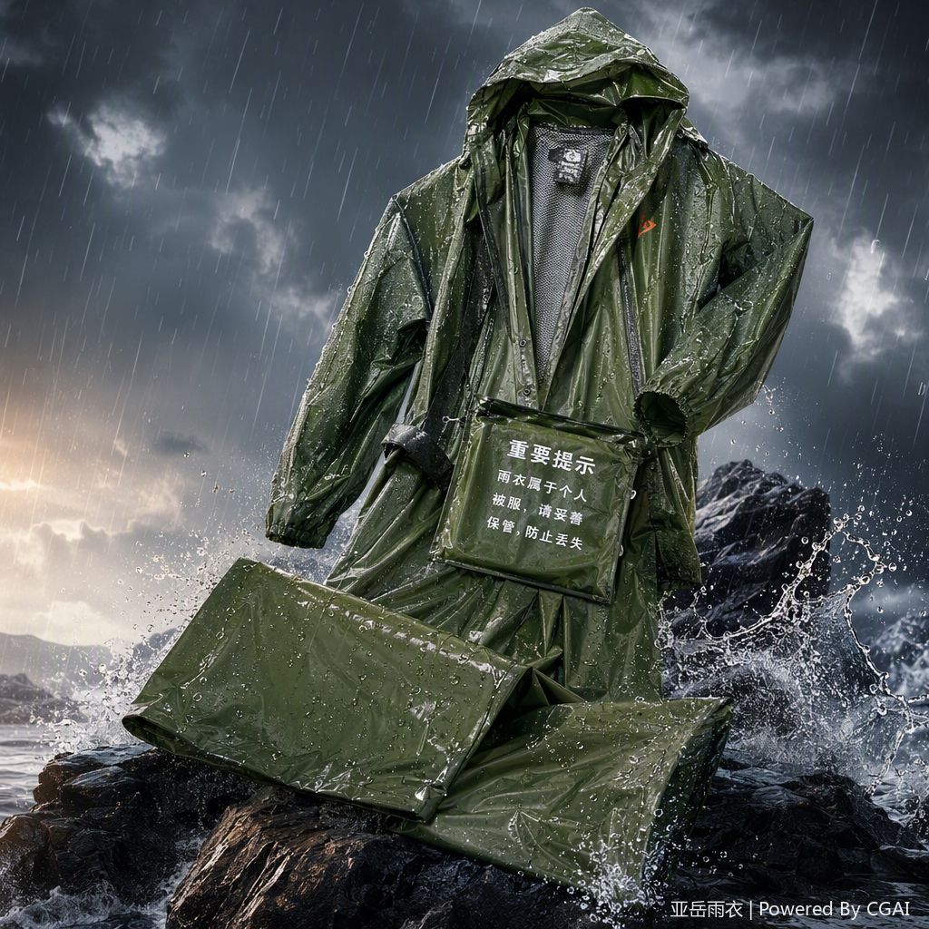 轻便防水分体式雨衣雨披男女通用户外防风防雨防晒防尘多功能款