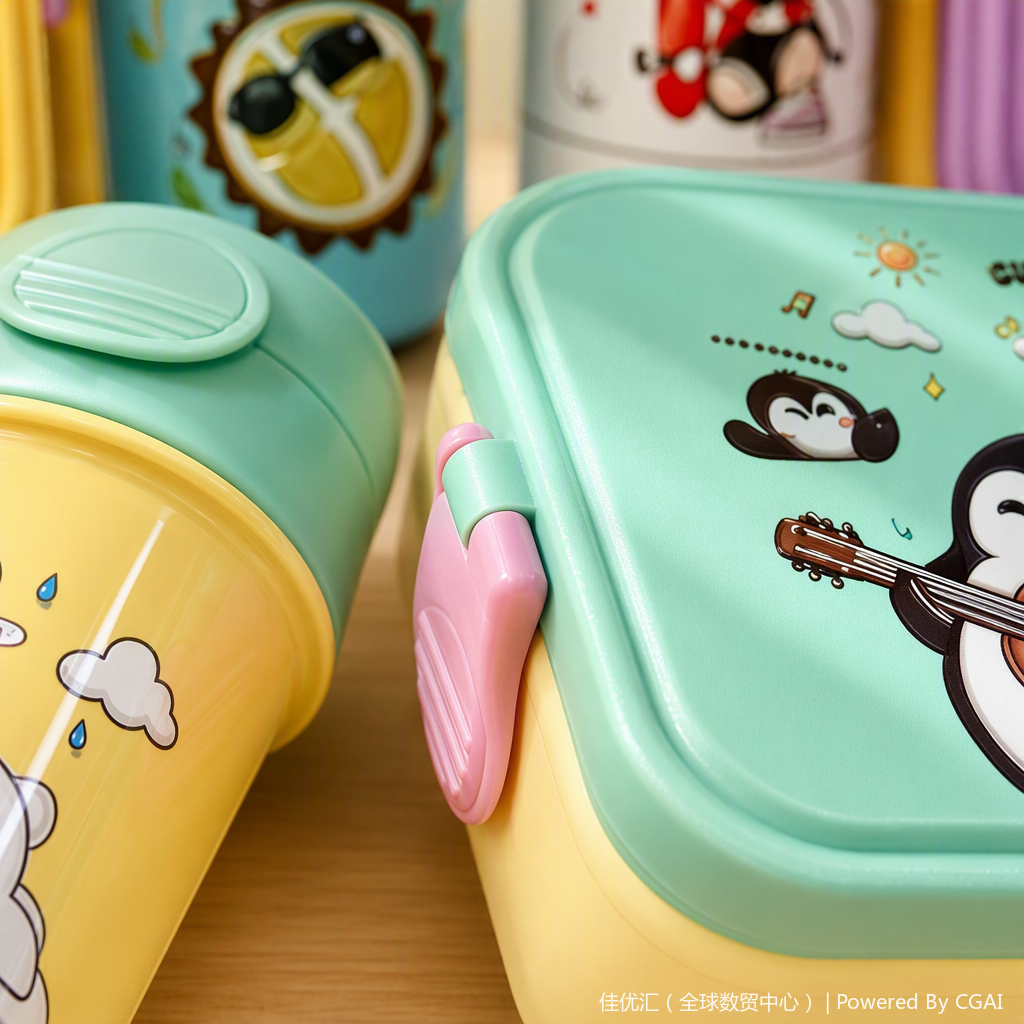 Multi-functional sealed food preservation box, portable lunch box, household plastic lunch box with lid, storage container, large capacity and durable Item Picture
