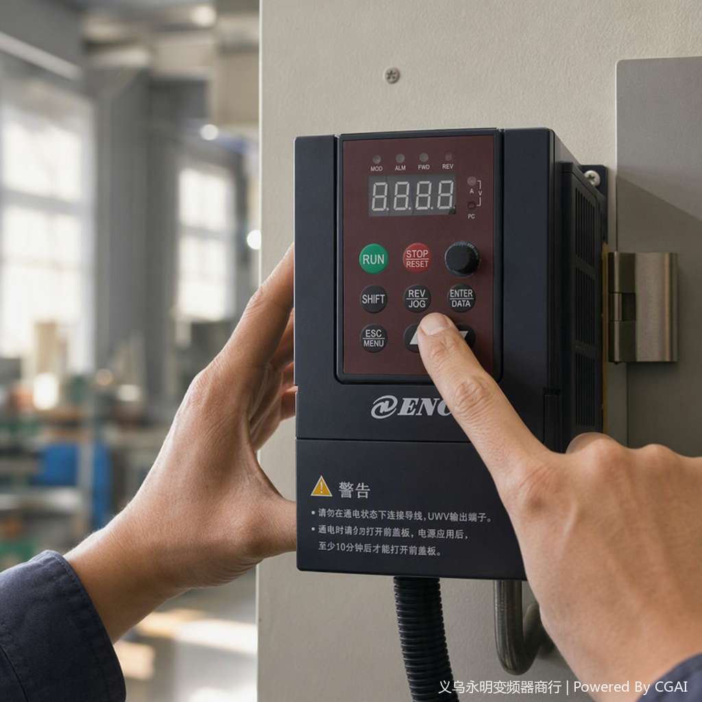 High-performance frequency converter controller for multi-functional industrial frequency converter energy-saving speed regulation equipment