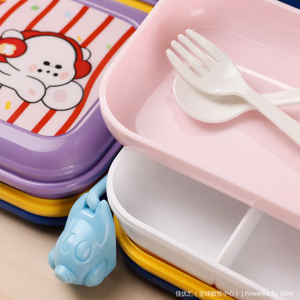 Multi-functional sealed food preservation box set, portable lunch box, kitchenware, heat-resistant plastic tableware storage box, student household Application Scenario