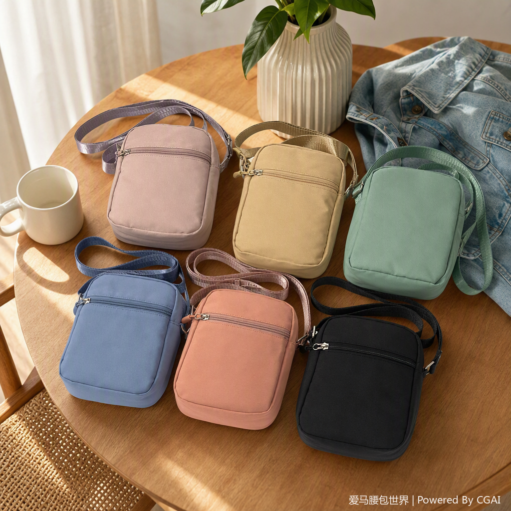 Colorido moda crossbody seis versátil casual ligero tendencia bolsa de mujer un hombro portátil opciones de colores múltiples details Picture