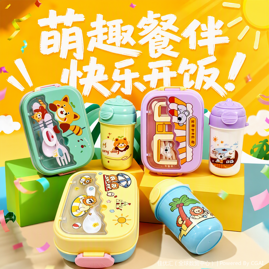 Multi-functional sealed food preservation box set, portable lunch box, kitchenware storage box, food storage container Item Picture
