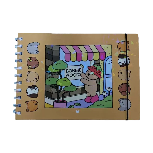 Professional sketchbook A4 for students to draw on sketching paper. Sketching practice book, 6-kai set