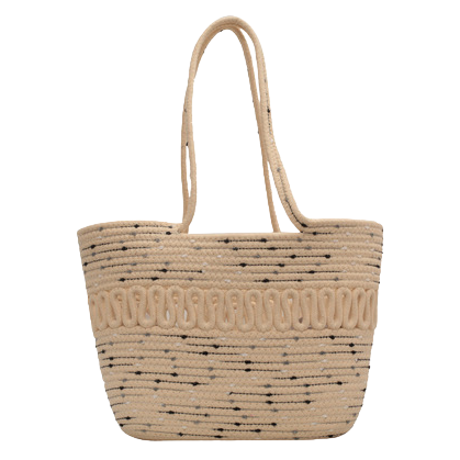 Handwoven bolso de paja mujer casual versátil bolso de mano tendencia vintage verano nuevo estilo bolsa de moda details Picture
