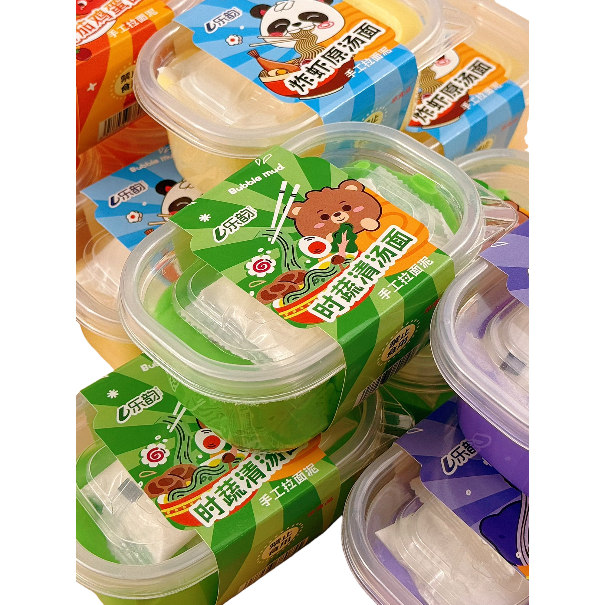 Children's educational clay set, creative DIY science and education toys, children's handmade clay and sand toy gift box Item Picture
