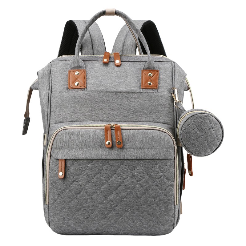 Mummy Bag Makeup Dinner Bag, multi-functional mother and baby handbag, fashionable large-capacity casual portable women's bag Item Picture