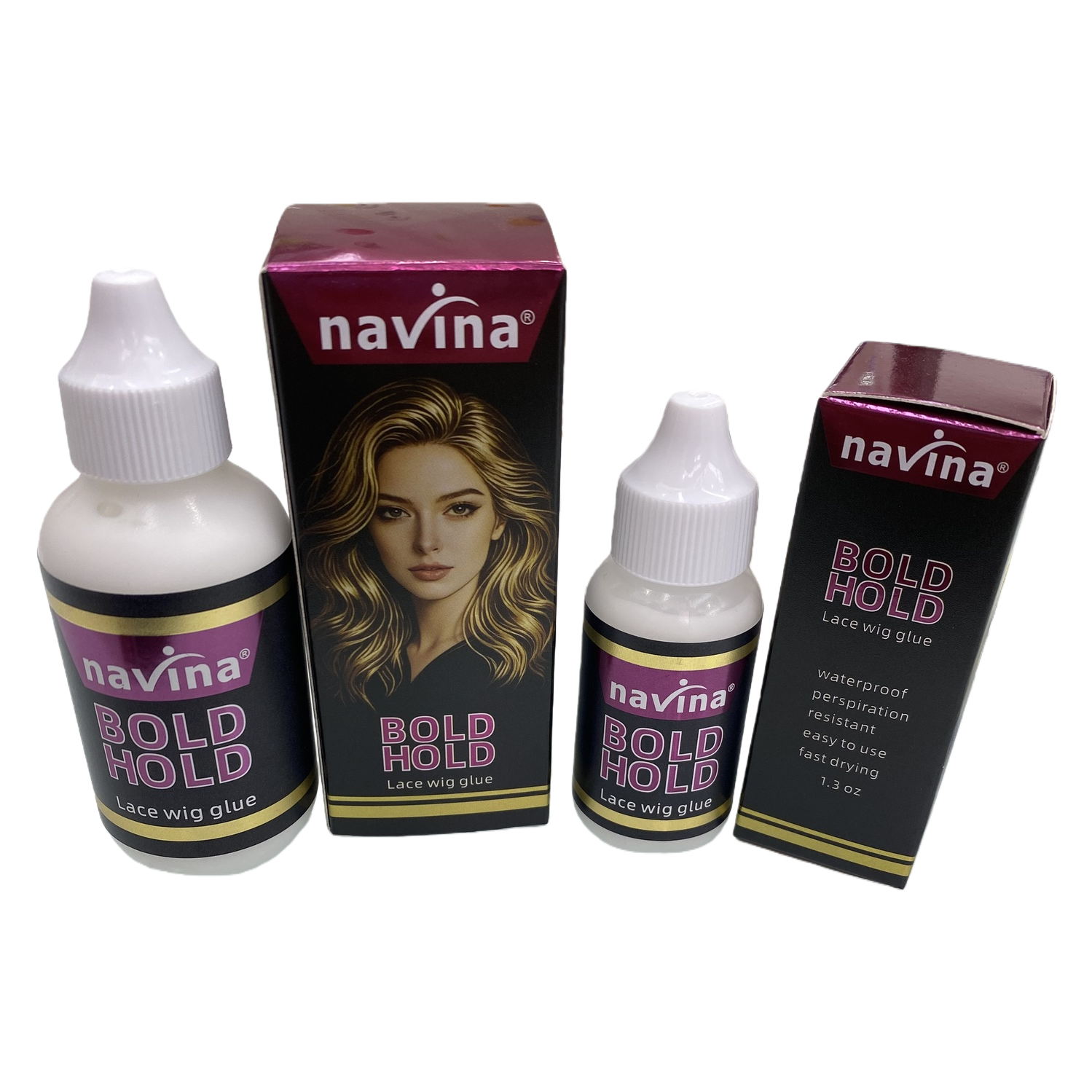 The black and white classic packaging combination bottle product features a simple, fashionable, multi-functional and practical design Item Picture