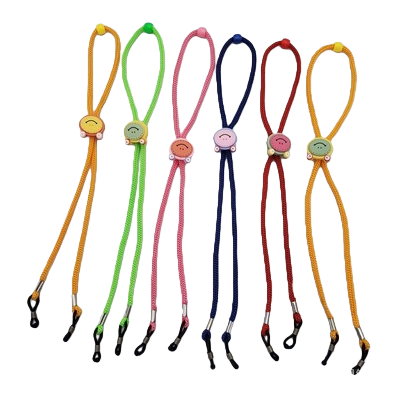 Moda simple metal gafas cadena antideslizante cordón unisex tendencia accesorios versátil