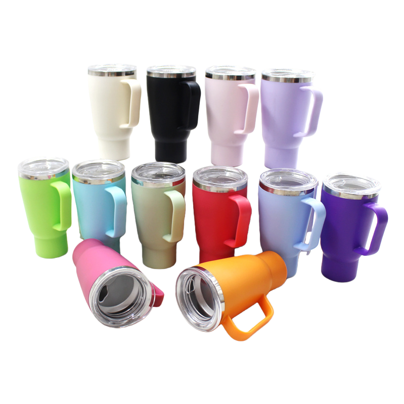 3-OZ handle small coffee cup gift box set, fashionable mug, home, office, gift available, customizable logo Application Scenario