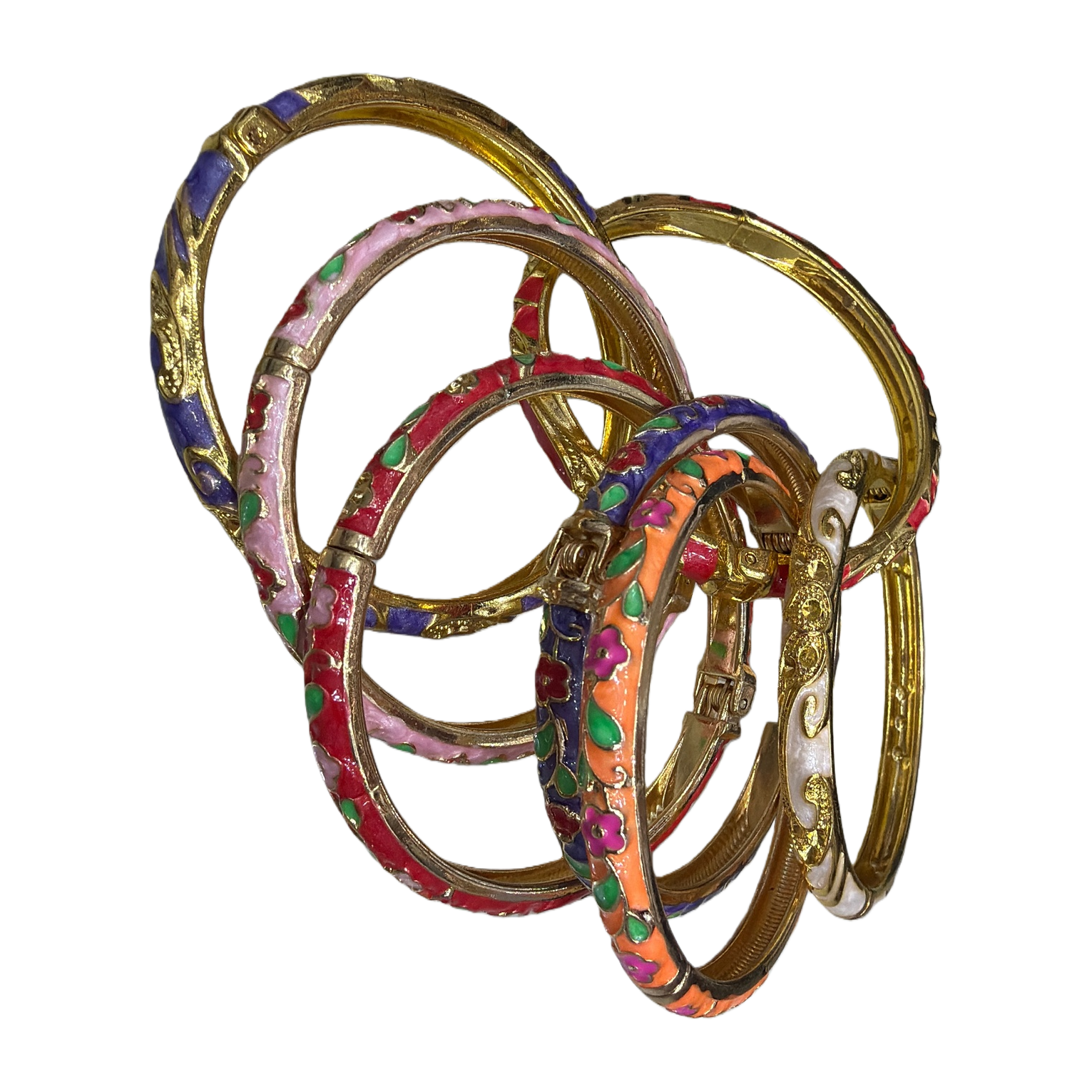Colorful enamel bracelet, a fashionable, versatile and personalized bracelet, is a trendy and simple Korean-style gift for women Item Picture