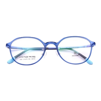 Fashionable and simple metal-framed glasses, suitable for both men and women, high-definition anti-glare trendy accessories, versatile Specification image