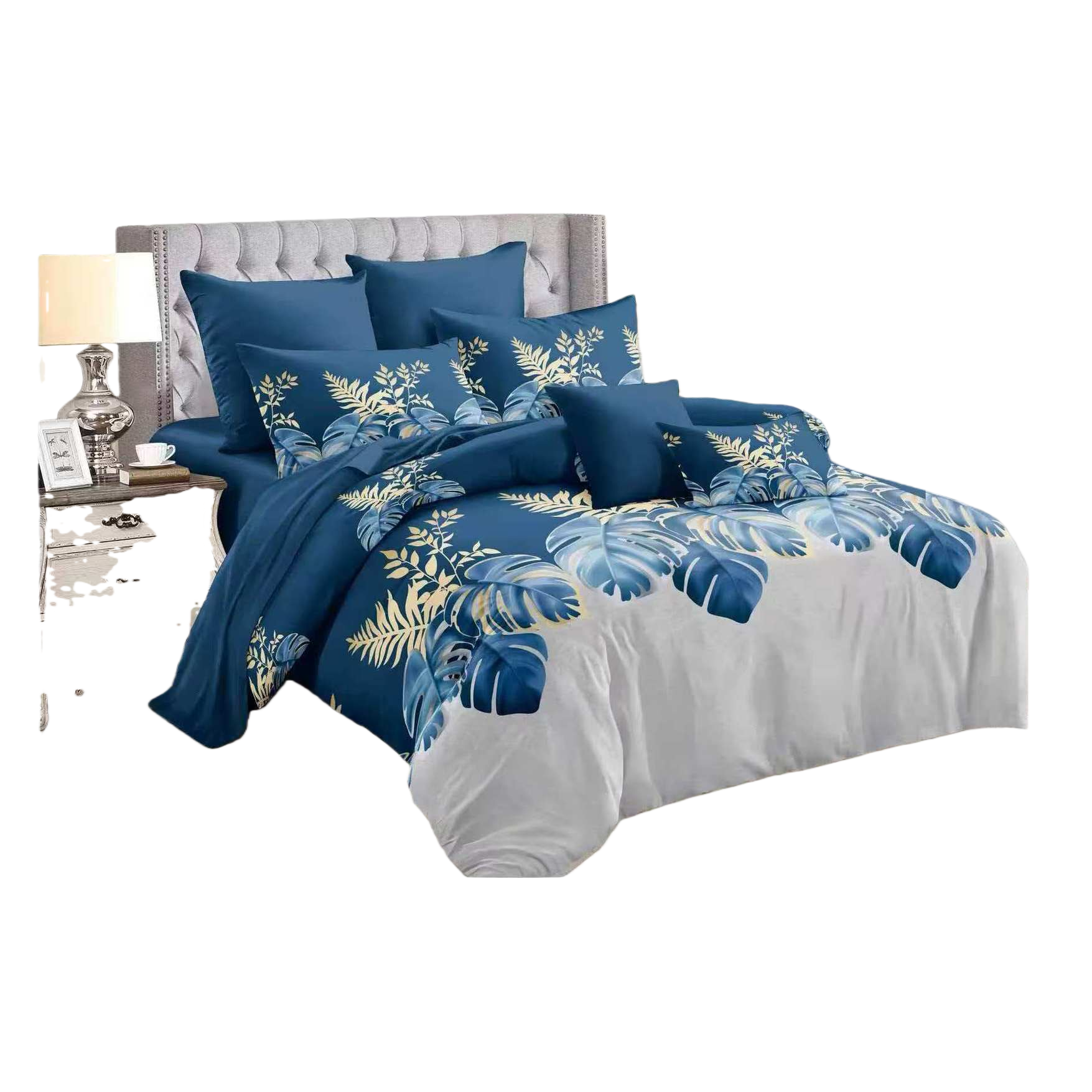 Comercio exterior exportación conjunto de cuatro piezas ropa de cama simple y cómoda sábanas funda edredón funda de almohada conjunto de cama hogar dormitorio esencial Specification image