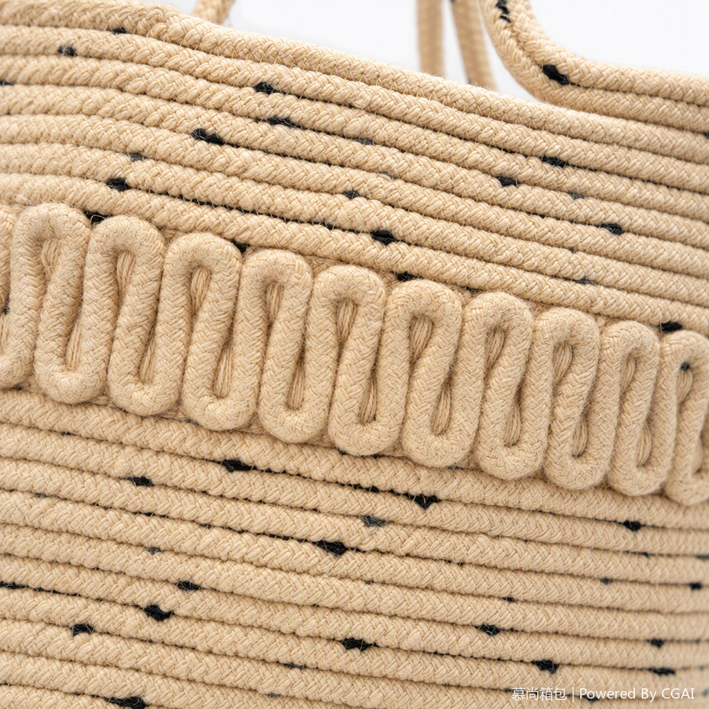 Handwoven bolso de paja mujer casual versátil bolso de mano tendencia vintage verano nuevo estilo bolsa de moda Specification image