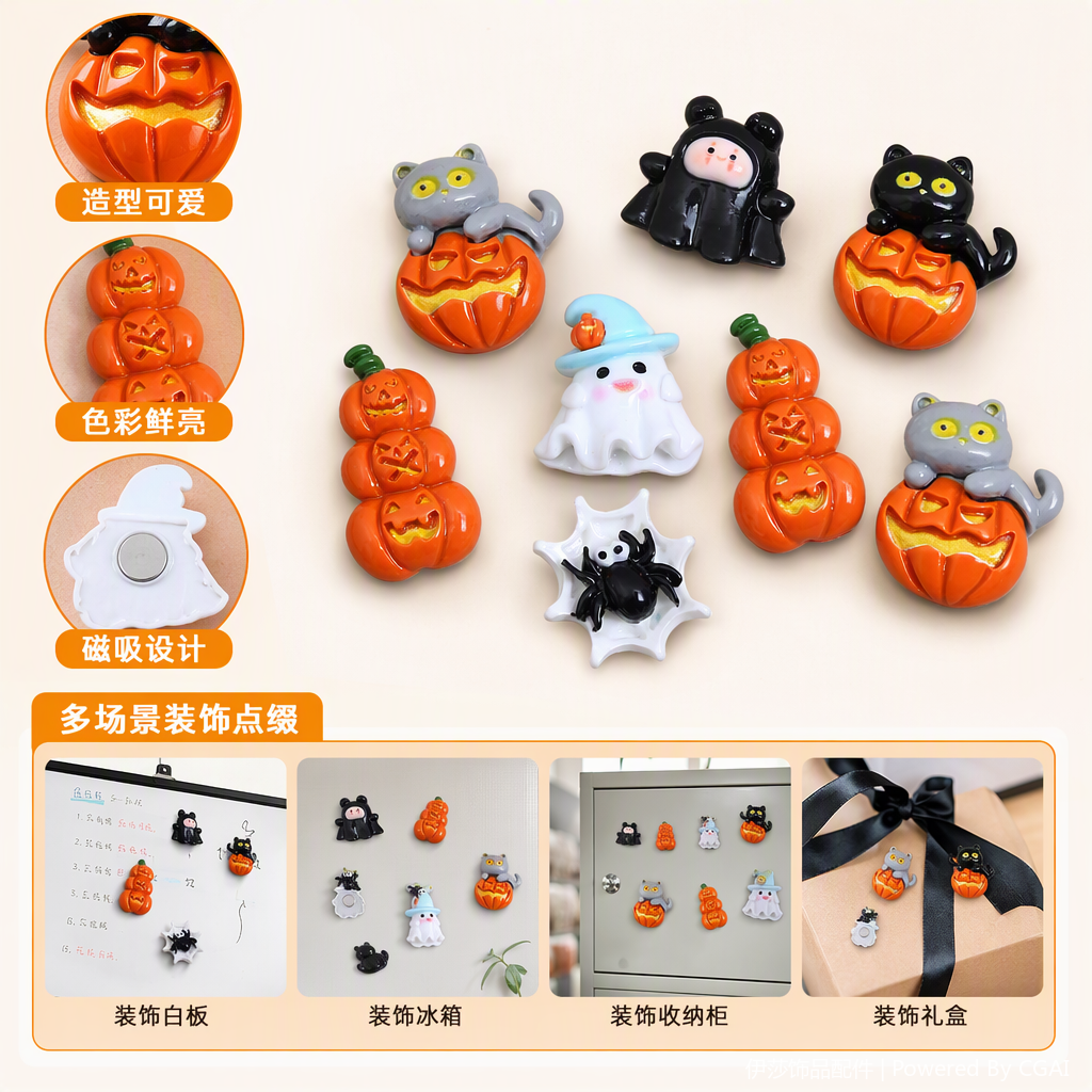 Creative Halloween decoration items, office culture festival decorations, Halloween-themed decorative supplies details Picture