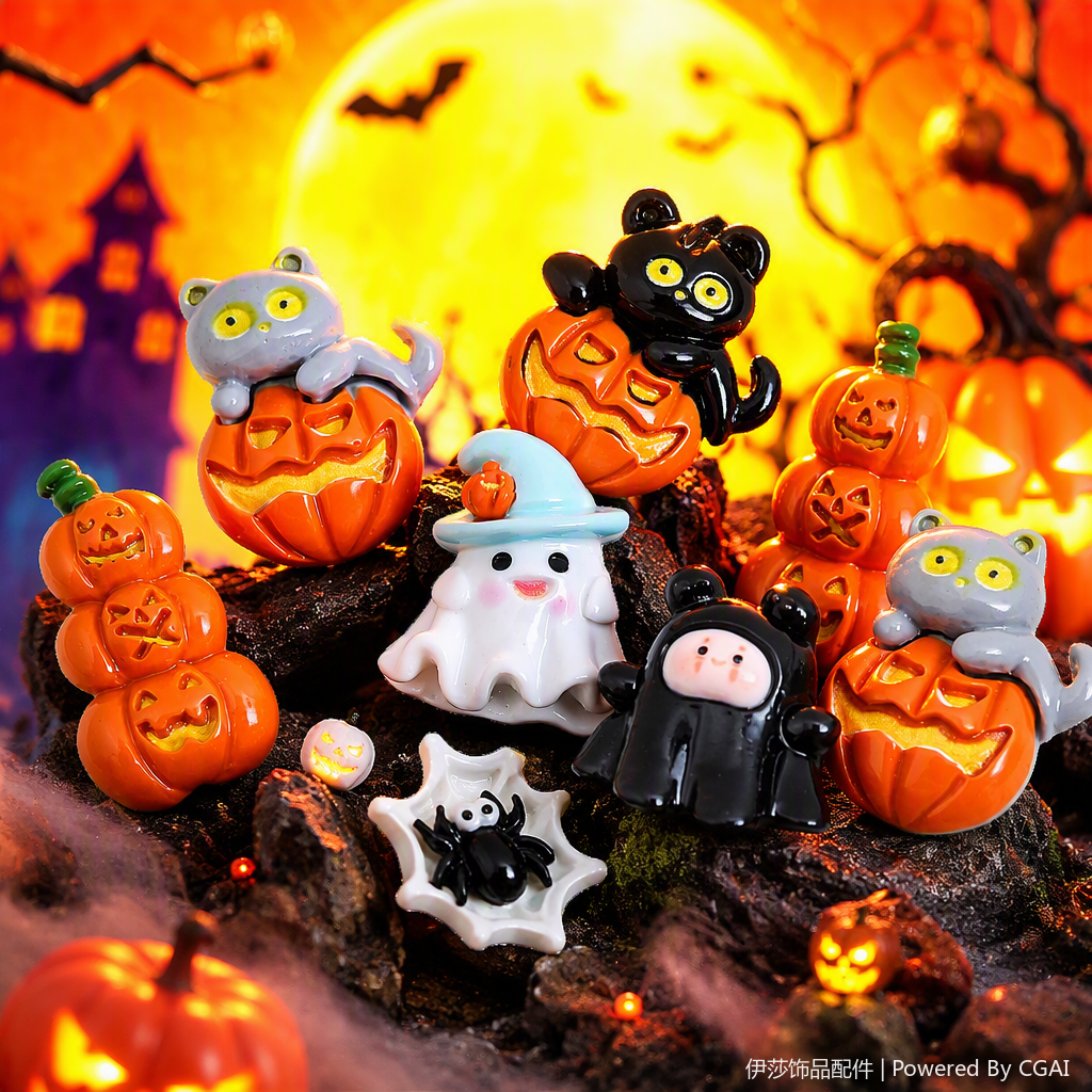 Creative Halloween decoration items, office culture festival decorations, Halloween-themed decorative supplies Specification image