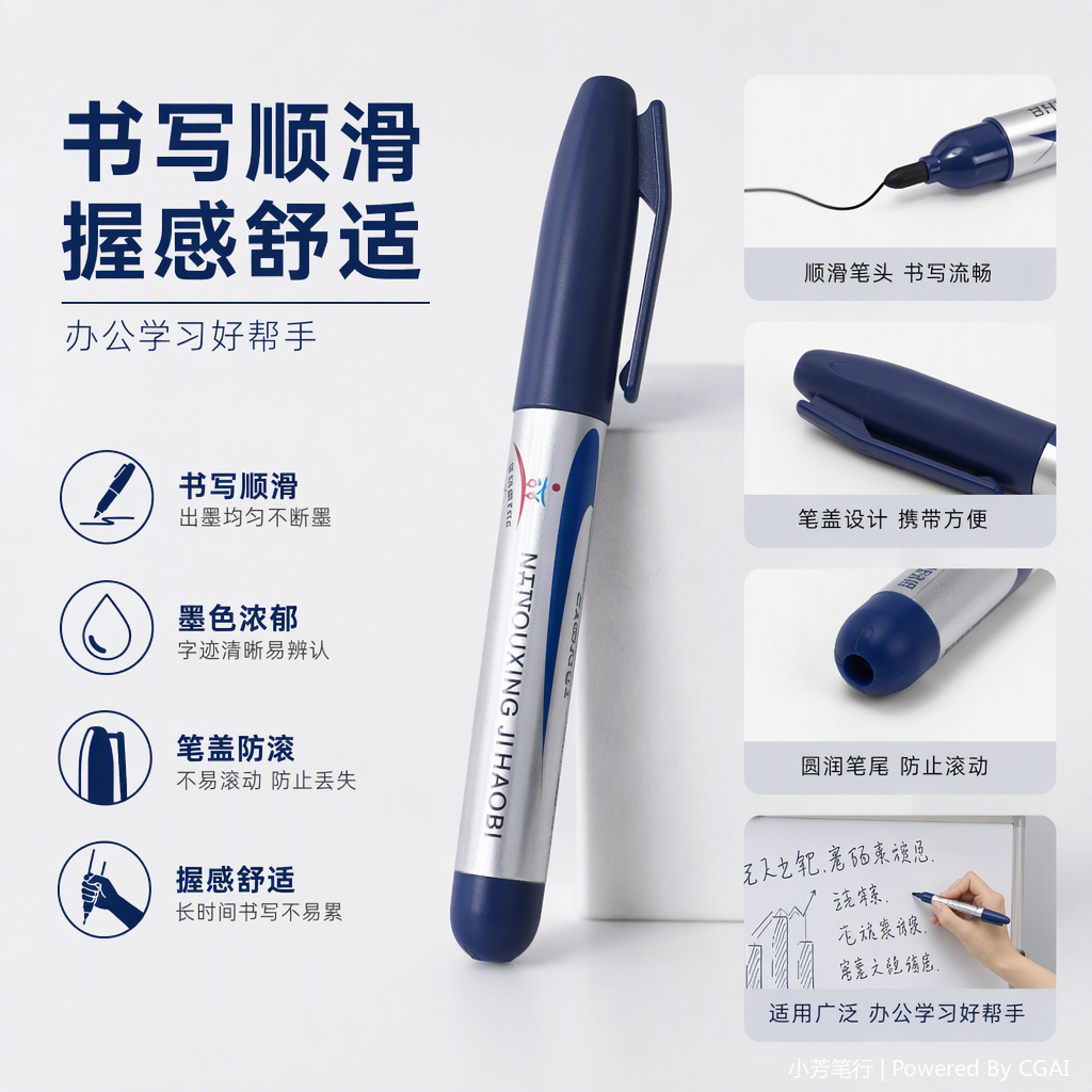 多功能办公文化书写工具多色笔学生用办公用品创意文具办公用品