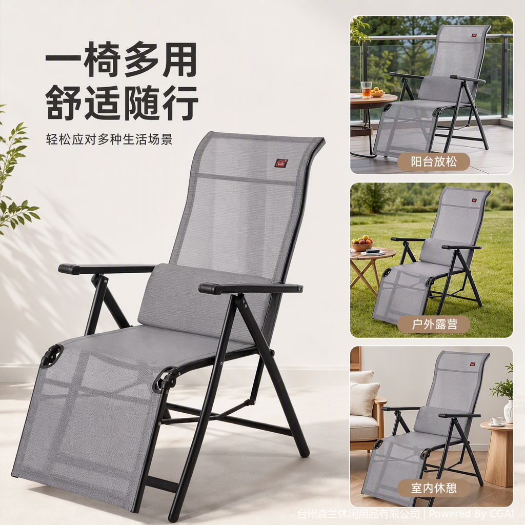 多功能休闲户外吊椅家用阳台阳光躺椅休闲摇摆吊篮休闲家具