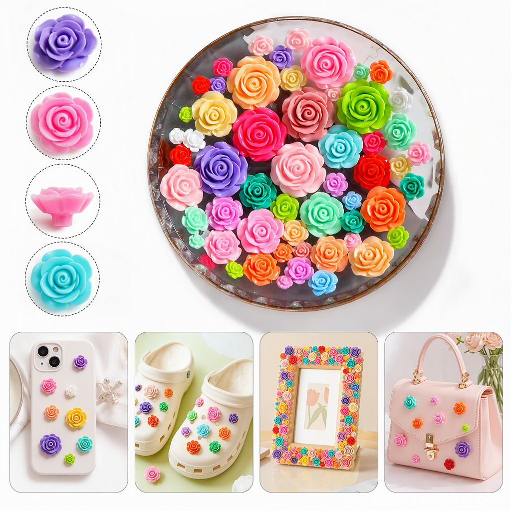 The colorful silk flower simulation floral decoration is a beautiful and elegant home decoration for the living room, bedroom and tabletop