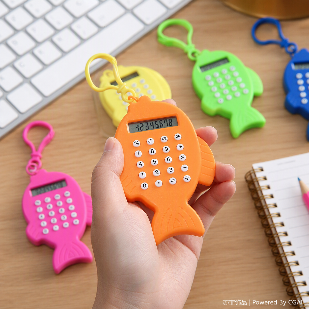 A complete set of multi-functional office cultural binding adhesive desktop calculators, portable stationery and office supplies Specification image