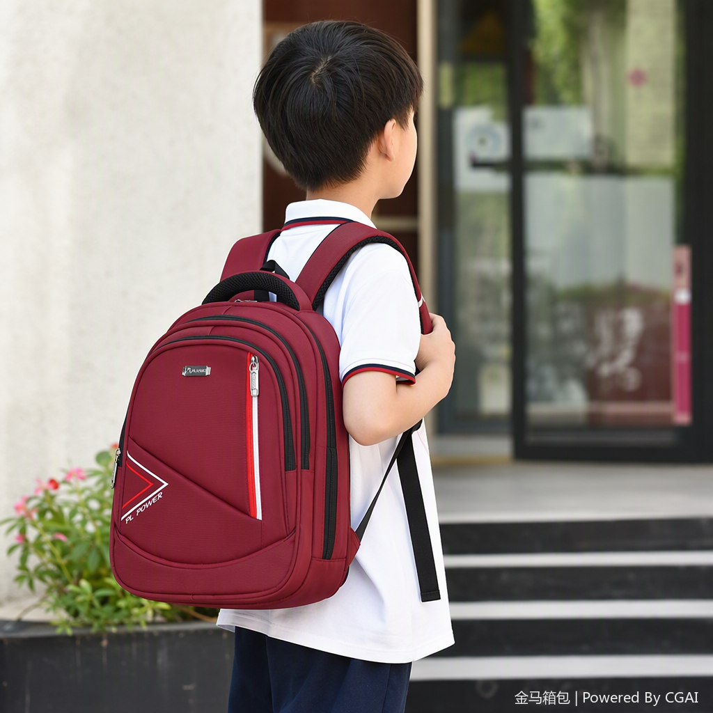Multi-functional fashionable backpack for men and women, casual travel bag, leather goods bag, large capacity, lightweight and trendy Specification image