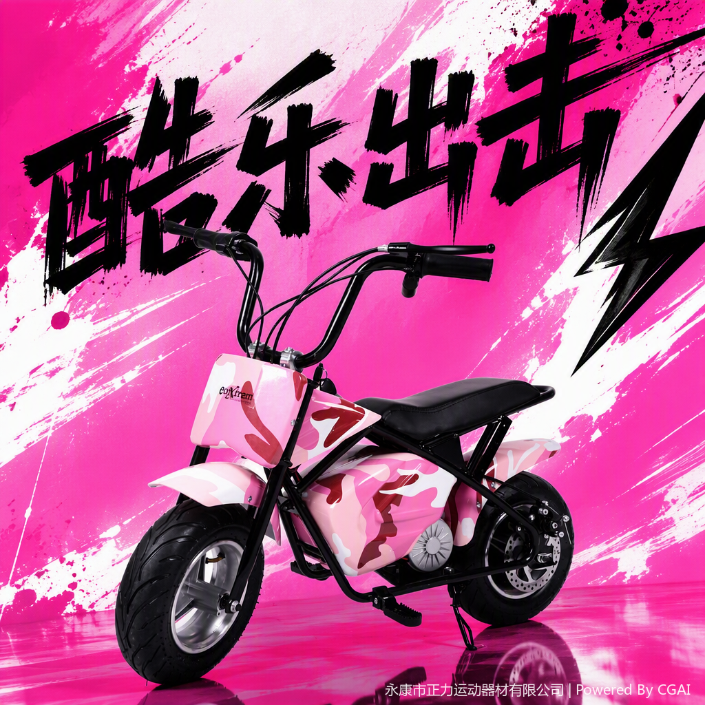 电动摩托车实物图