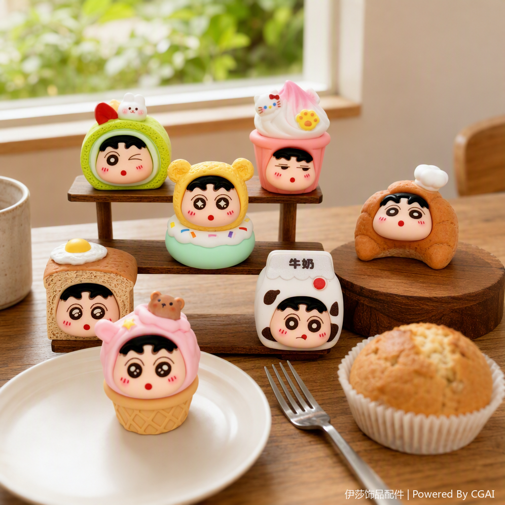 Cute cartoon doll dolls, children's toys, handcrafted fabric doll accessories, gifts, collection styles are diverse