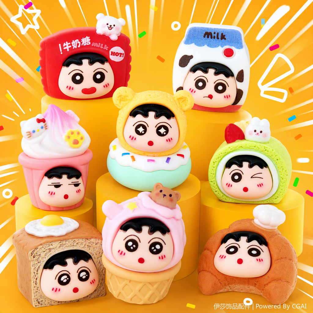 Cute cartoon doll dolls, children's toys, handcrafted fabric doll accessories, gifts, collection styles are diverse Item Picture
