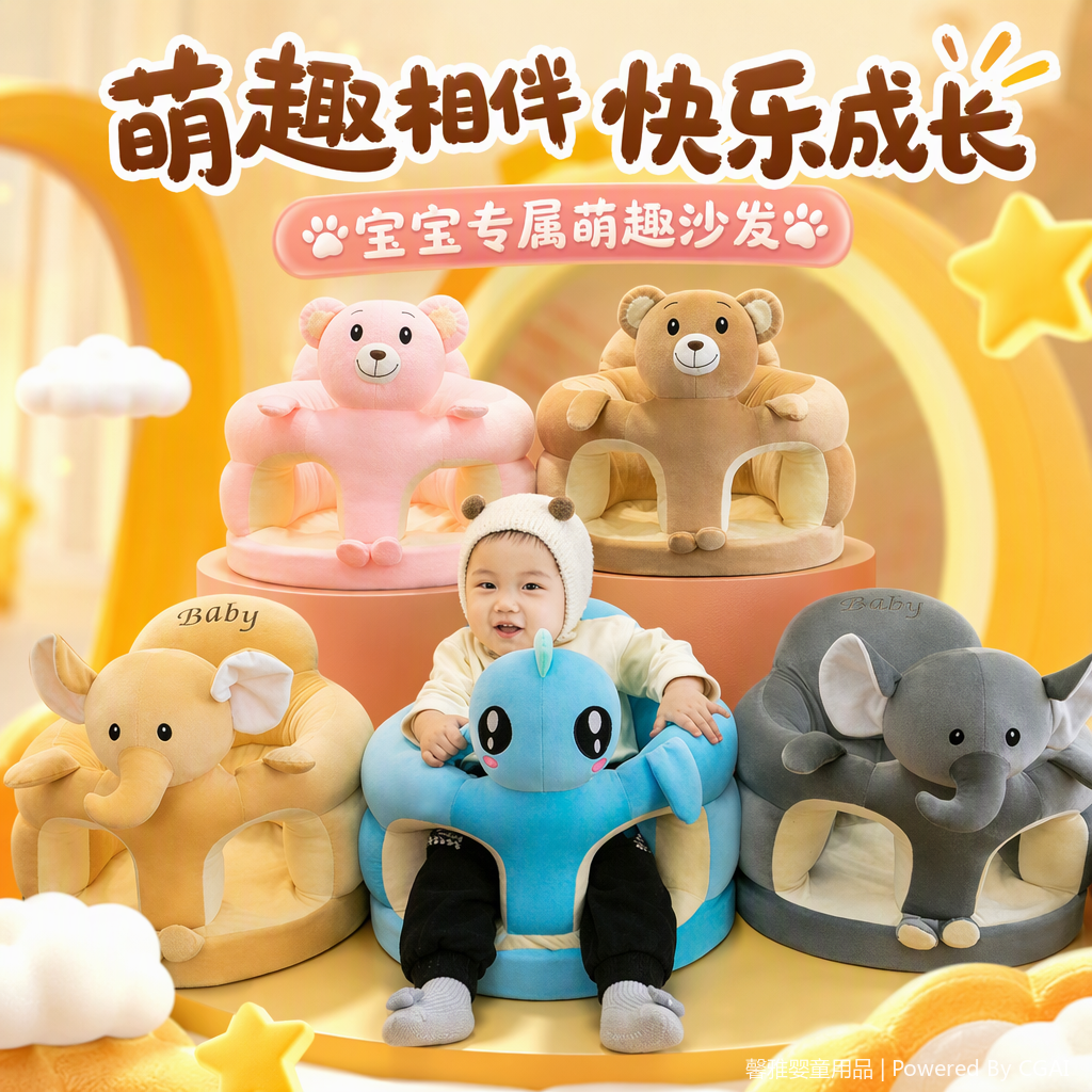 Multi-functional baby cradle, rocking chair, stroller, baby carrier seat, baby rocker, newborn products, safe and comfortable details Picture