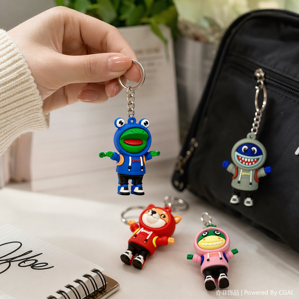 Creative craft keychains, gifts, key accessories, personalized and fashionable home decoration collectibles Item Picture