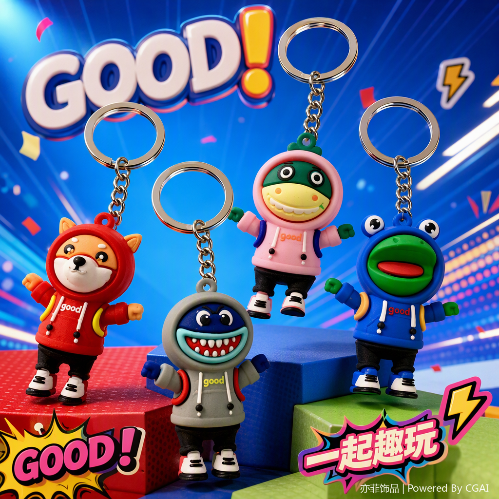 Creative craft keychains, gifts, key accessories, personalized and fashionable home decoration collectibles