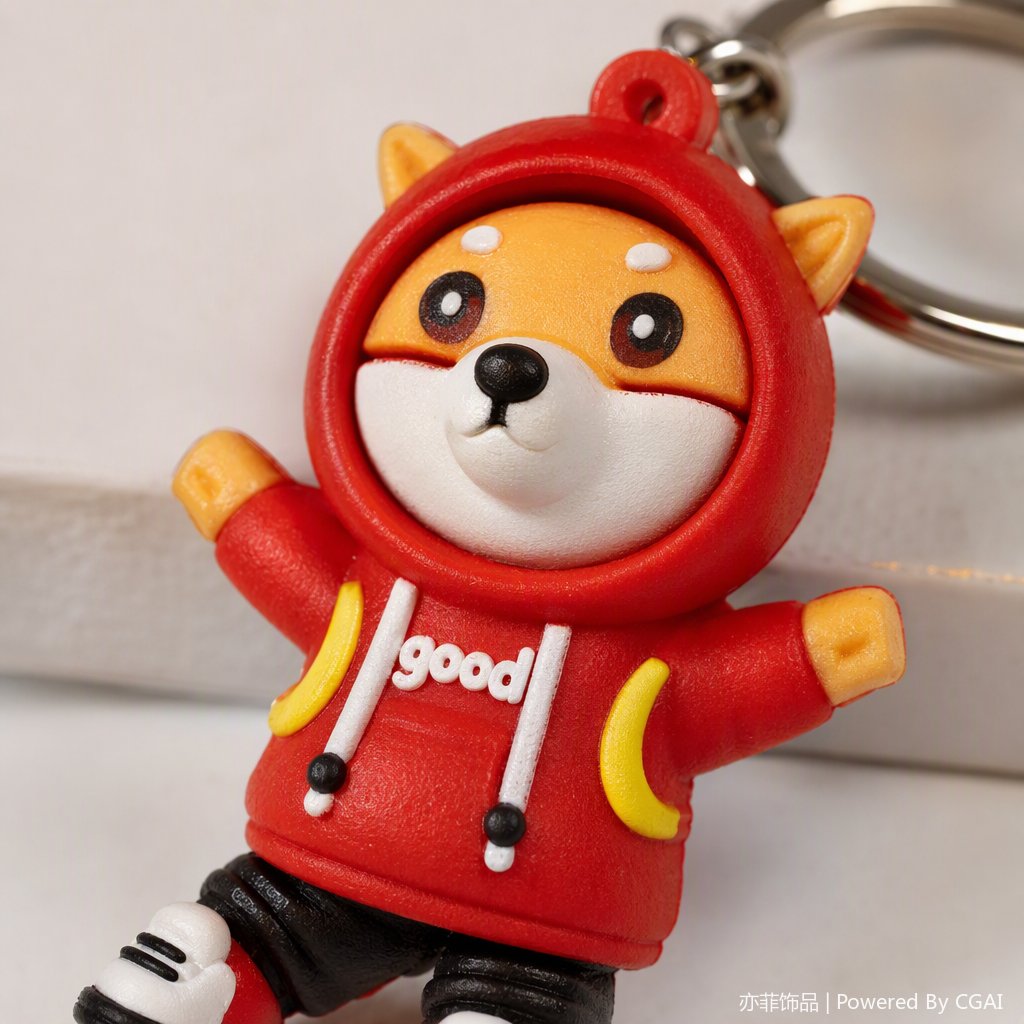 Creative craft keychains, gifts, key accessories, personalized and fashionable home decoration collectibles Application Scenario