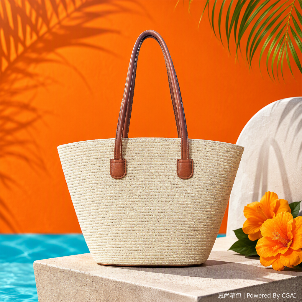 A multi-functional handbag for women, fashionable and versatile, casual, lightweight, large-capacity, trendy leather bag, a new style for women Item Picture