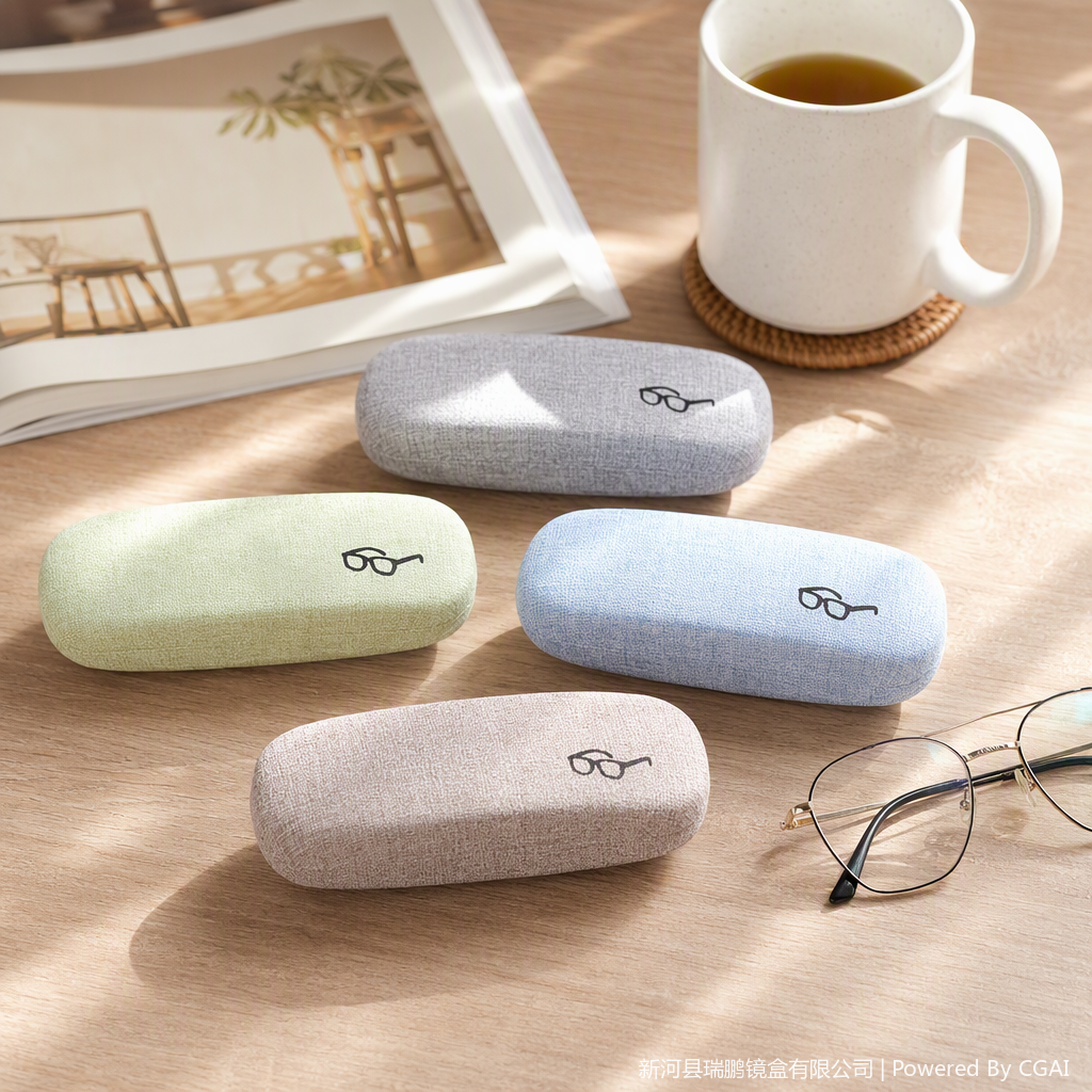Moda portátil caja de almacenamiento de gafas bolsa de gafas resistente a la presión funda protectora resistente a los arañazos para hombres y mujeres simple y ligero Application Scenario