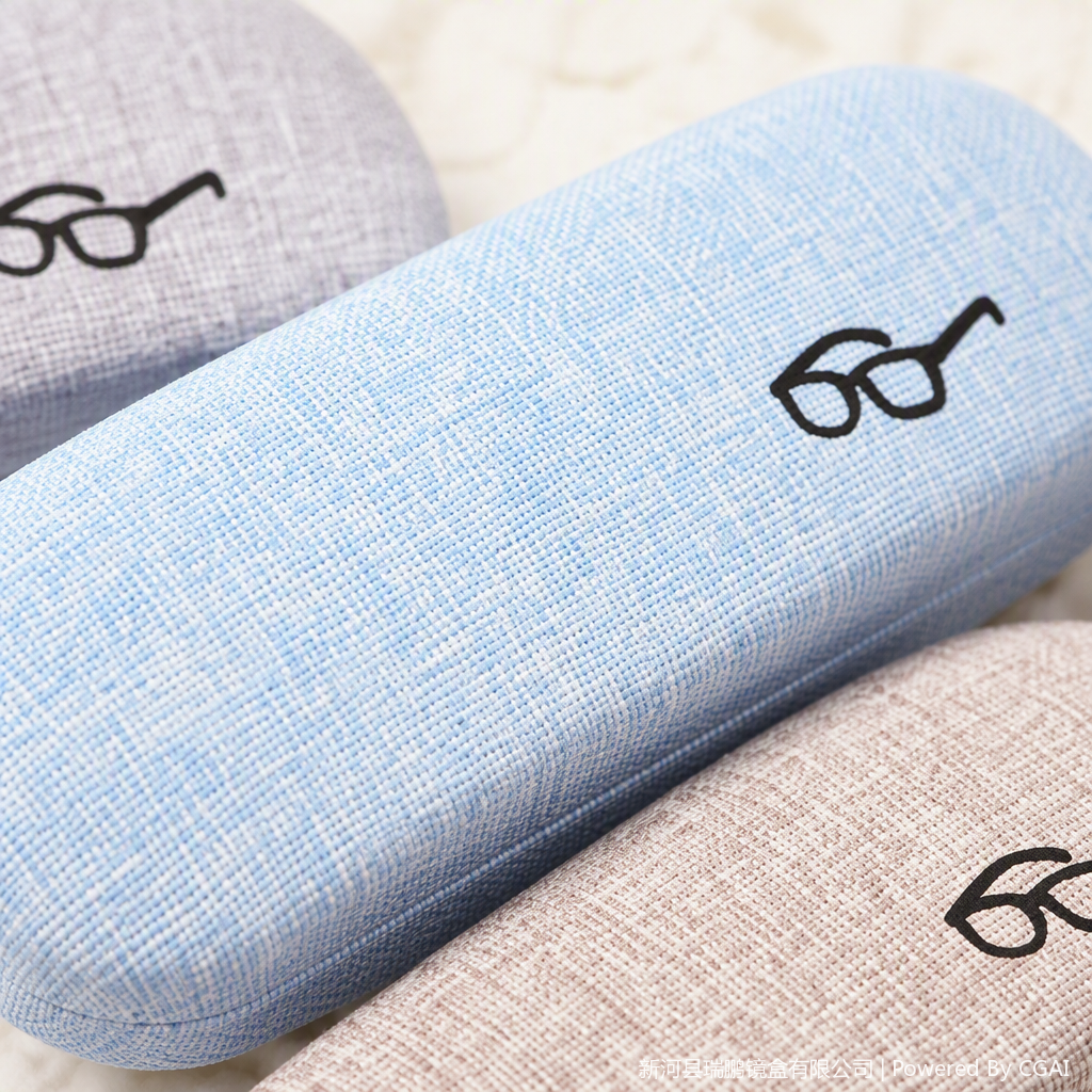 Moda portátil caja de almacenamiento de gafas bolsa de gafas resistente a la presión funda protectora resistente a los arañazos para hombres y mujeres simple y ligero Item Picture