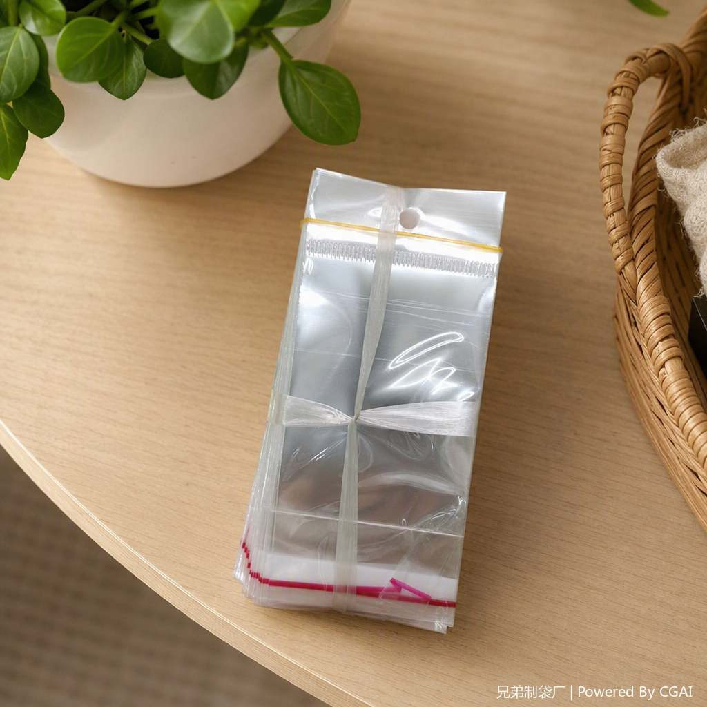 耐用透明塑料食品袋包装袋厨房便携密封塑料袋家用塑料包装袋