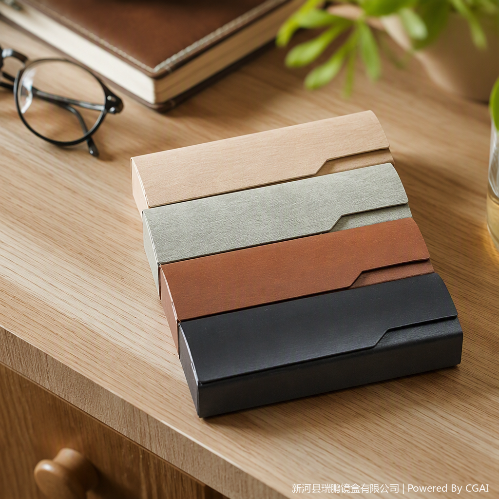Fashionable eyeglass case portable storage bag pressure-resistant protective eyeglass storage bag available in multiple colors