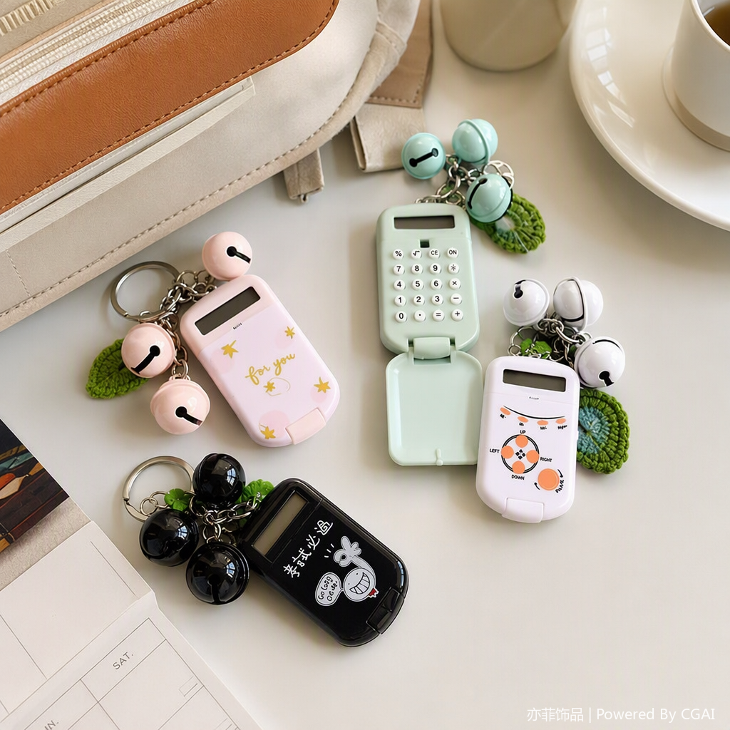 Multi-functional office cultural binding adhesive desktop calculator Portable stationery office supplies Specification image