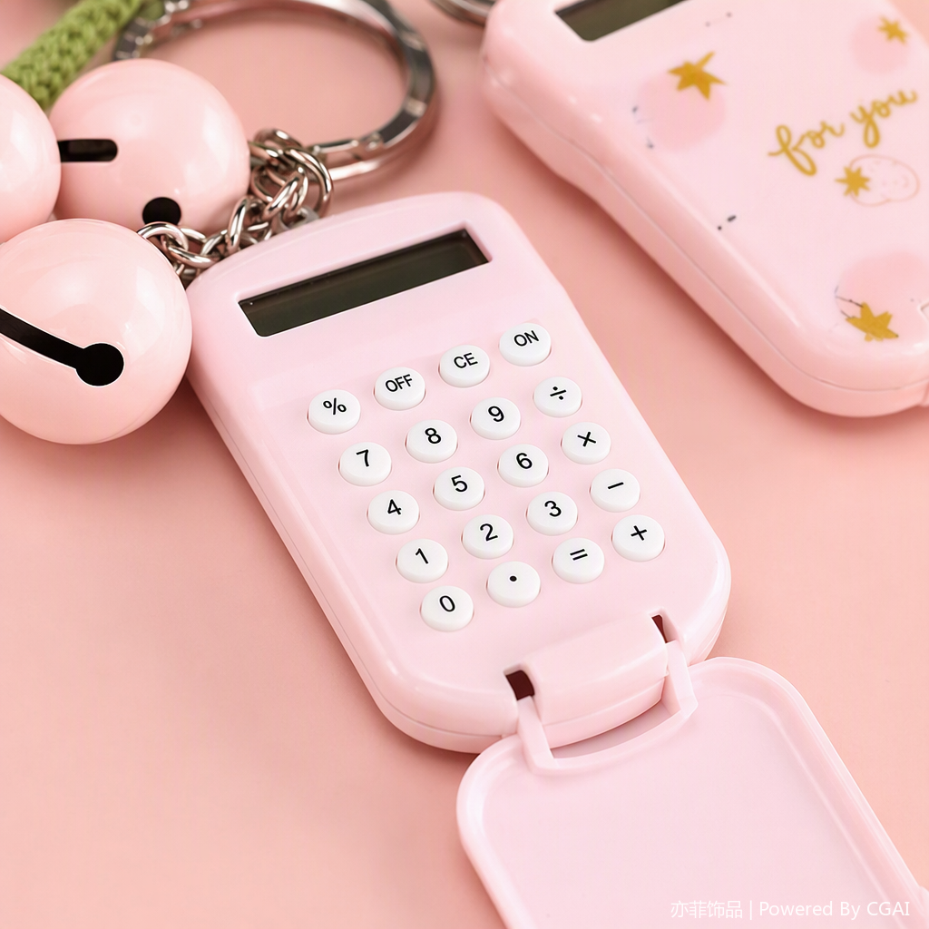 Multi-functional office cultural binding adhesive desktop calculator Portable stationery office supplies Application Scenario